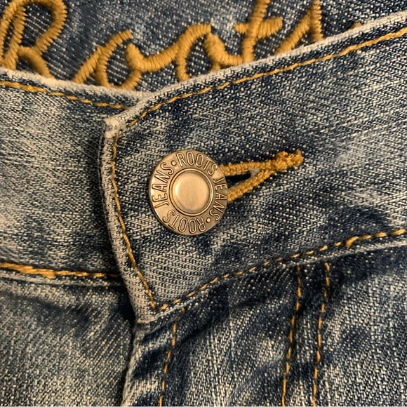 Roots relaxed fit distressed grunge denim jeans - Picture 8 of 11